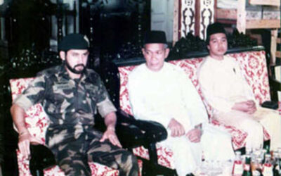 Visit By Tengku Mahkota Johor, 1986